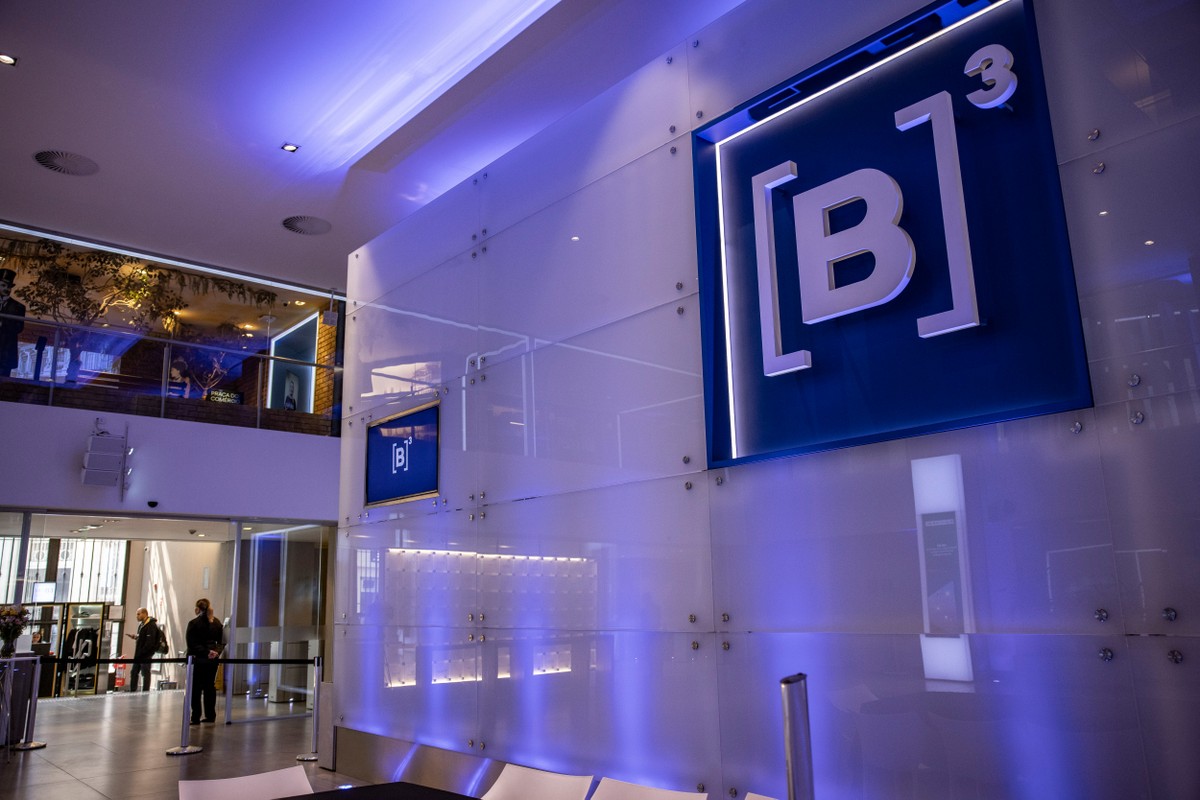 Fachada da B3, a bolsa de valores brasileira.