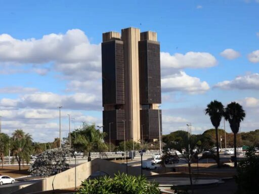Fachada do Banco Central do Brasil em Brasília.