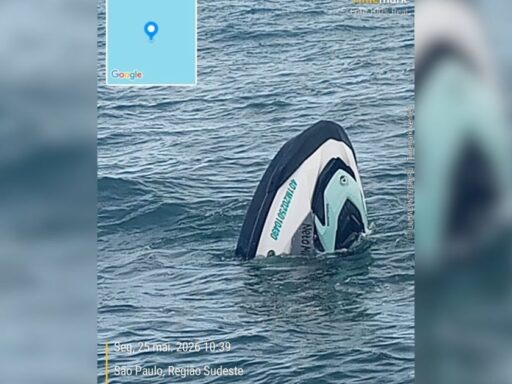 Equipes de resgate realizam buscas por homem desaparecido em Ilhabela.