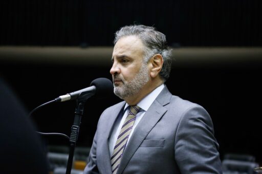Deputado federal Aécio Neves no Plenário da Câmara dos Deputados.