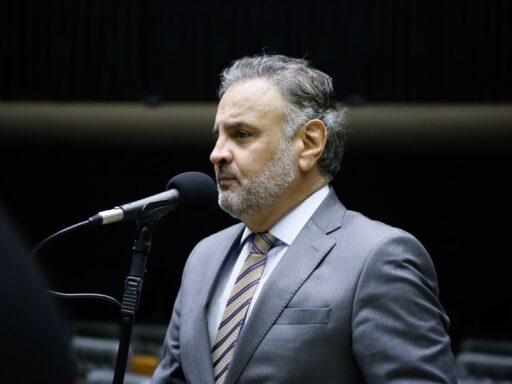 Deputado federal Aécio Neves no Plenário da Câmara dos Deputados.