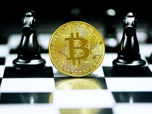 Gráfico de mercado de criptomoedas com avanço regulatório.