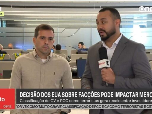Classificação de PCC e CV como terroristas pelos EUA gera alerta no sistema financeiro brasileiro em contexto de Política Econômica