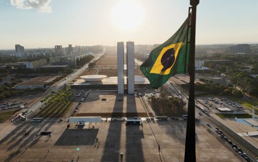 Fachada do Congresso Nacional em Brasília.