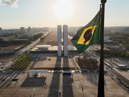 Fachada do Congresso Nacional em Brasília.