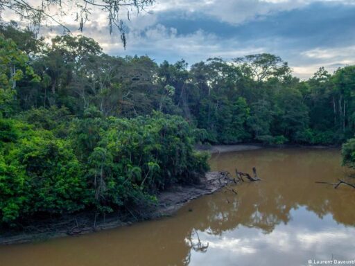 Operações de extração de petróleo no Equador.