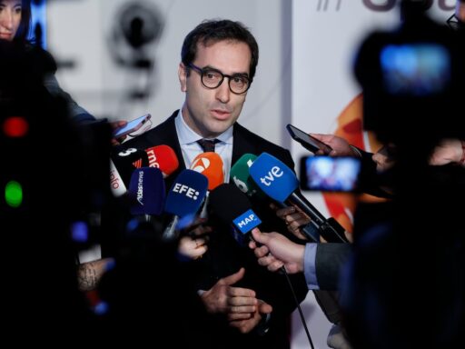 Ministro Carlos Cuerpo em evento econômico
