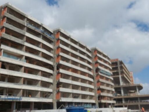 Edifício originalmente batizado como Aquarius, que deveria abrigar um hotel da rede Hard Rock.