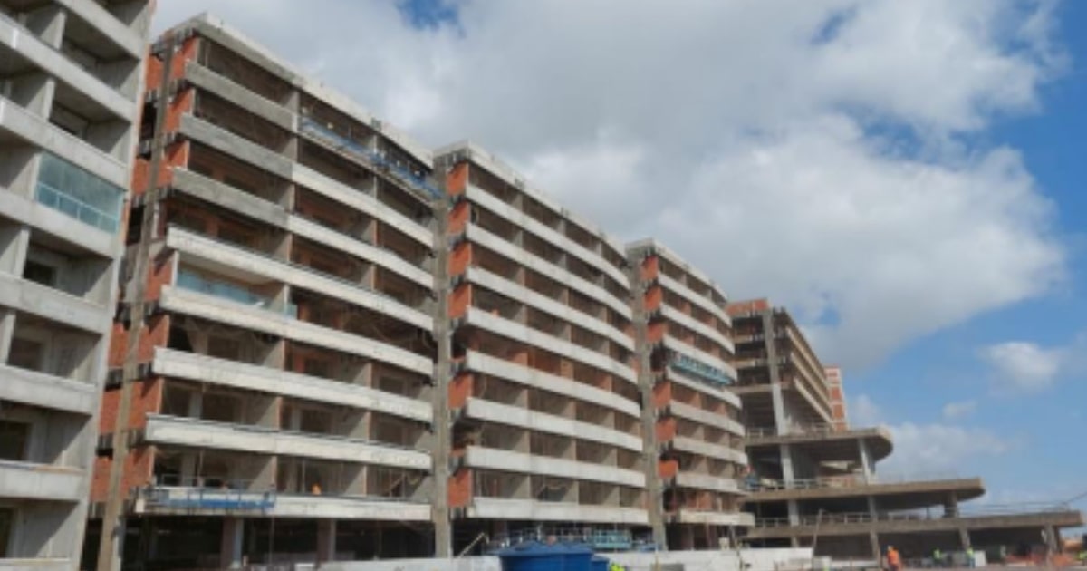 Edifício originalmente batizado como Aquarius, que deveria abrigar um hotel da rede Hard Rock.