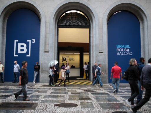 Gráfico de desempenho do Ibovespa