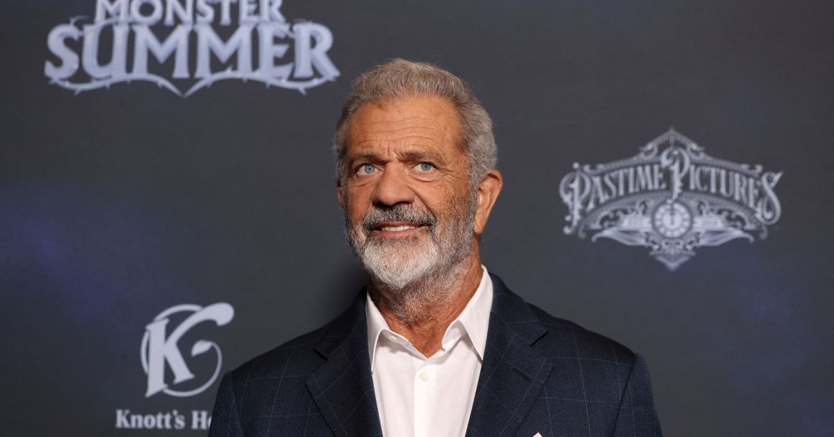 Mel Gibson durante as filmagens da sequência de A Paixão de Cristo.