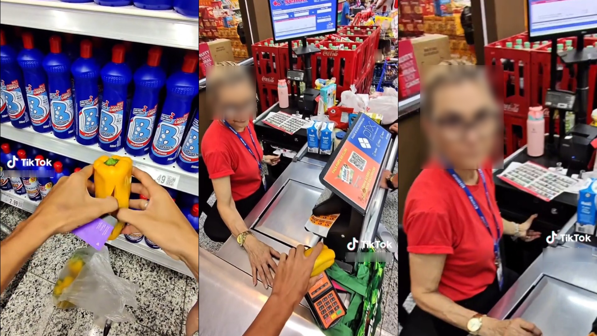 Óculos inteligentes com câmera sendo utilizados em ambiente público.