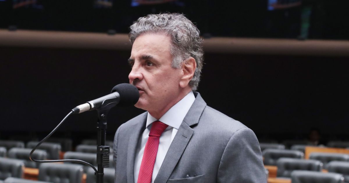 Imagem de arquivo de Aécio Neves.