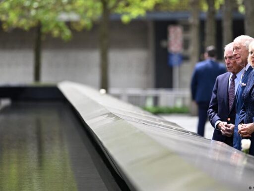 Rei Charles III durante visita oficial em Nova York.
