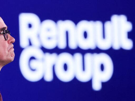 Linha de montagem da Renault na Espanha.