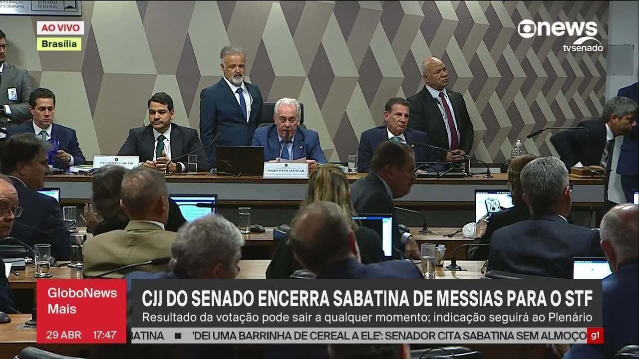 Senado rejeita indicação de Jorge Messias para o STF em derrota histórica para o governo em contexto de Política Econômica