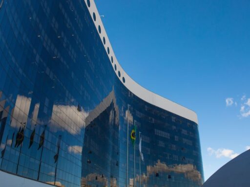 Fachada do Tribunal Superior Eleitoral em Brasília