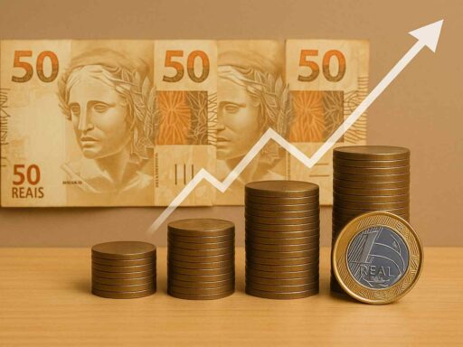 Gráfico de evolução de taxas de renda fixa na plataforma da XP.