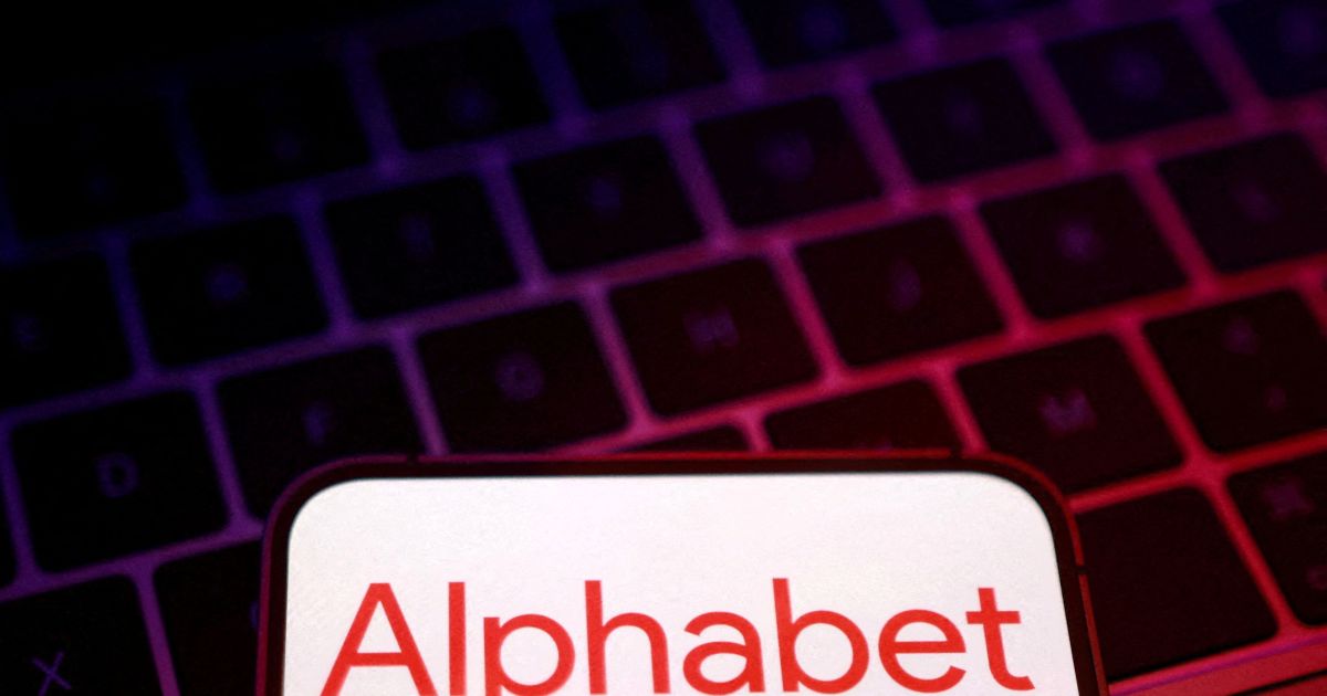 Sede da Alphabet e infraestrutura de data centers para inteligência artificial.