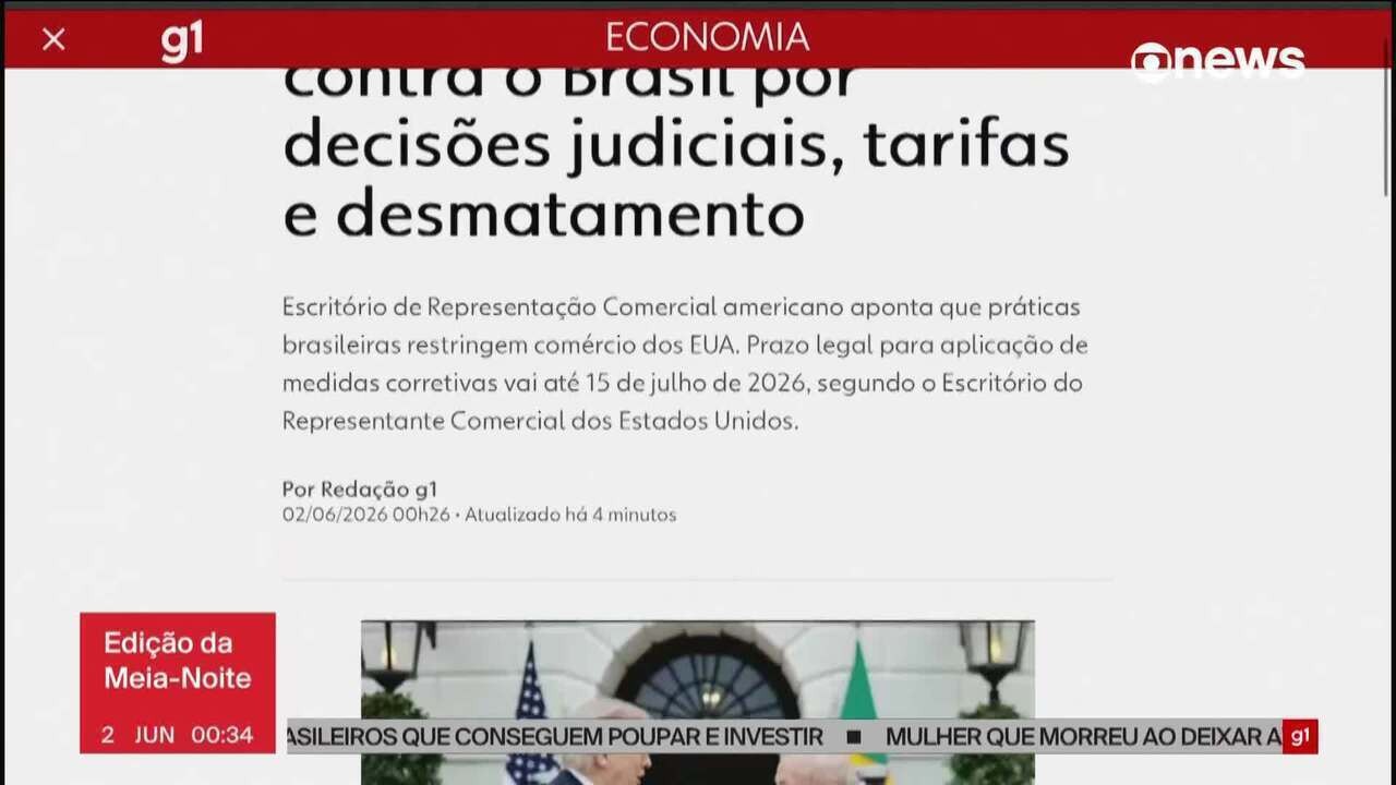 EUA abrem consulta pública para possível taxação de 25% sobre produtos brasileiros em contexto de Política Econômica