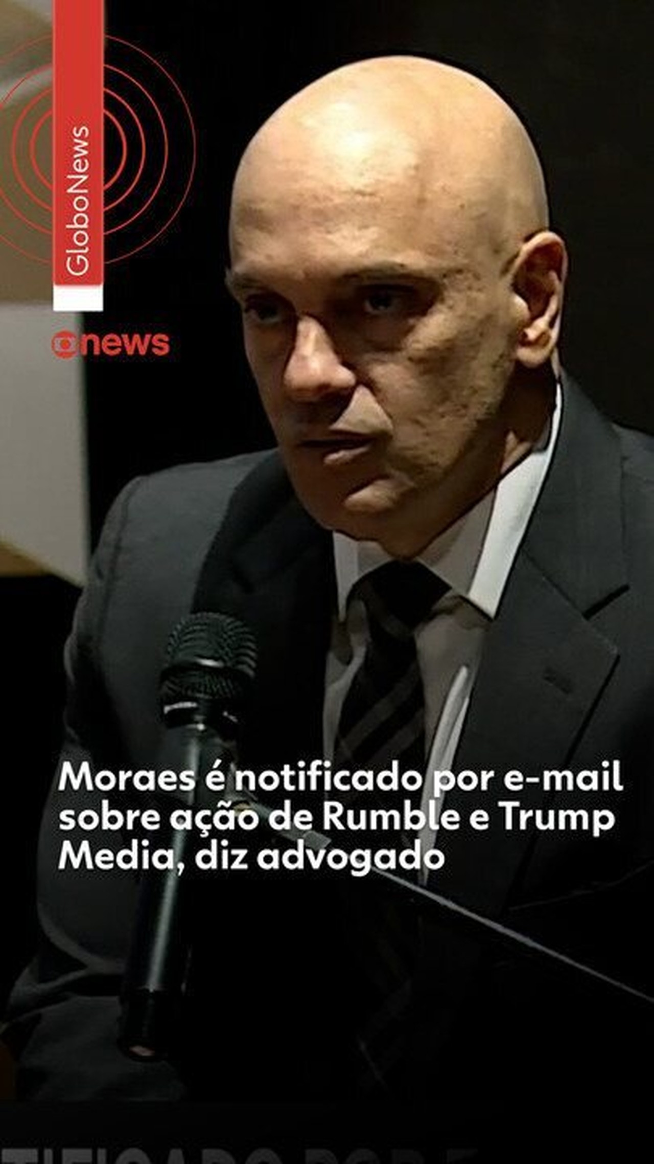 Ministro Alexandre de Moraes em sessão do STF.