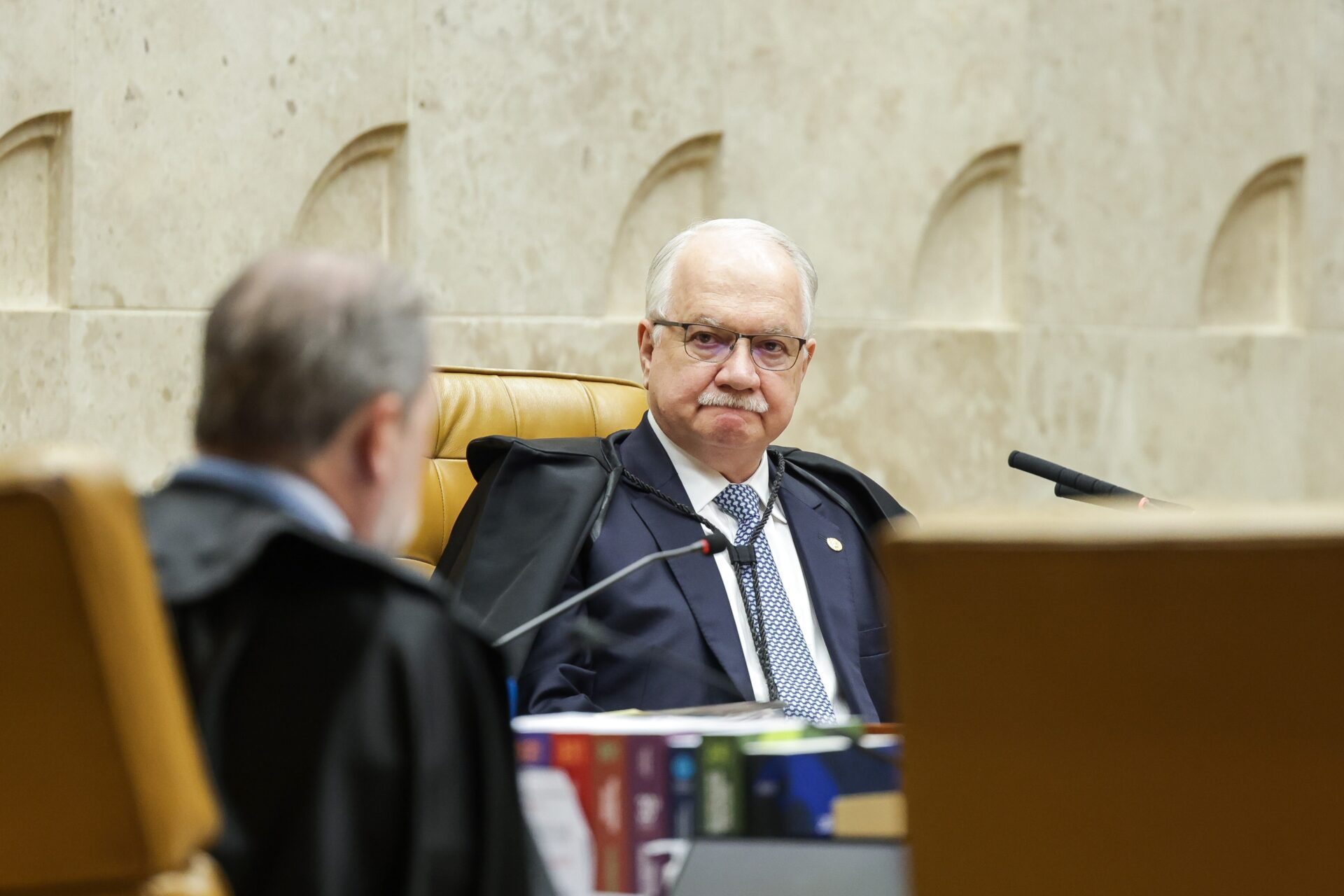 Edson Fachin, presidente do Supremo Tribunal Federal (STF).