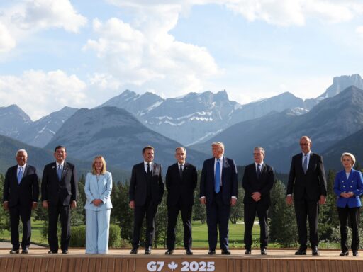 Líderes do G7 discutem medidas para a economia global.