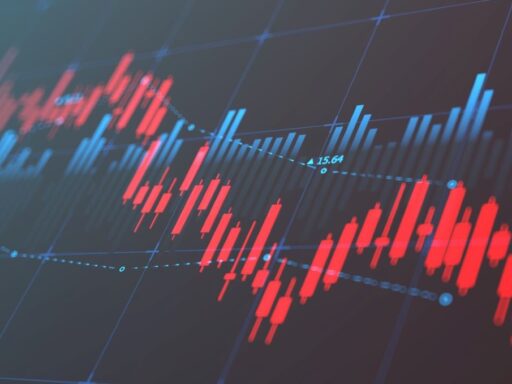 Painel de negociações da bolsa de valores brasileira.
