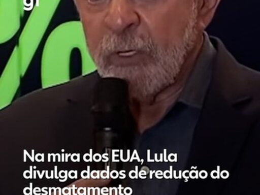 Presidente Lula discursa em evento sobre monitoramento ambiental na Amazônia.