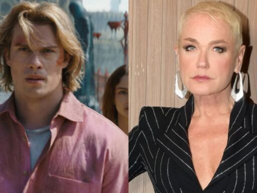 Nicholas Galitzine em postagem com referência à Xuxa.