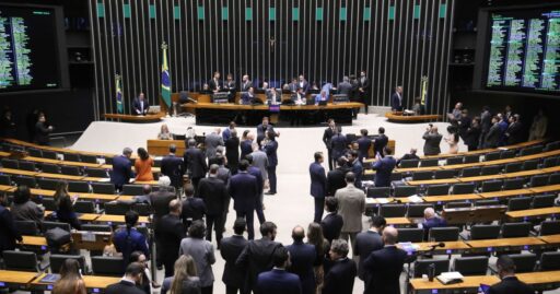 Fachada do Congresso Nacional em Brasília.