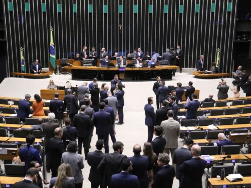 Fachada do Congresso Nacional em Brasília.
