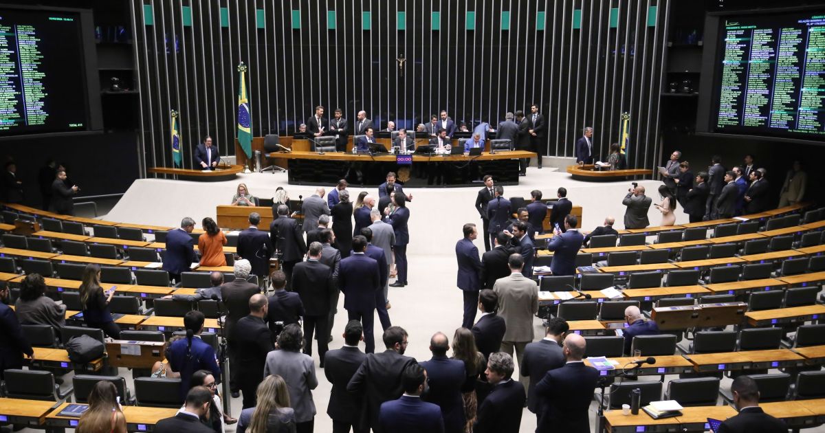 Fachada do Congresso Nacional em Brasília.