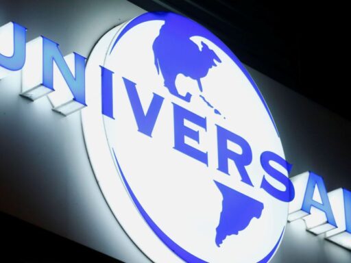 Logotipo da Universal Music Group em destaque.